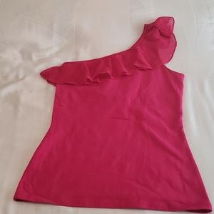 Express One shoulder top NWT